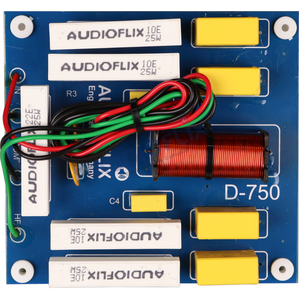 Crossover Network Plates 110 Watt model AFX D-750 Crossover Network Plates 110 Watt model AFX D-750